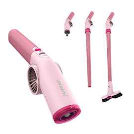 Shark BlastBoss All-in-One Cordless Air Blasting System With BlastBroom - Strawberry AB2111UKPK product photo