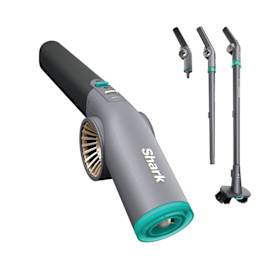 Shark BlastBoss All-in-One Cordless Air Blasting System With BlastBroom - Charcoal AB2111UK product photo Side New M