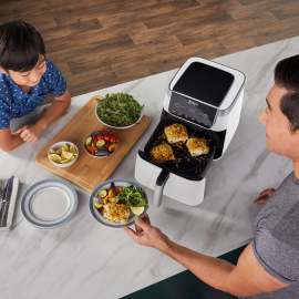 Ninja Airfryer MAX PRO 6,2 liter wit AF180EUWH productfoto Side New M