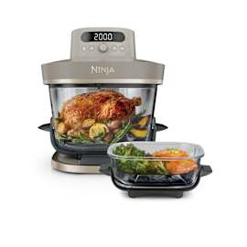 Ninja CRISPi PRO 5-in-1 Glass Air Fryer &ndash; Stone Gold AS090UKSD product photo