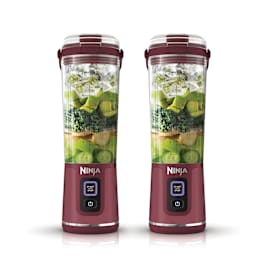 Blender portable sans fil Ninja Blast – Cranberry (Lot de deux) photo du produit Side New M