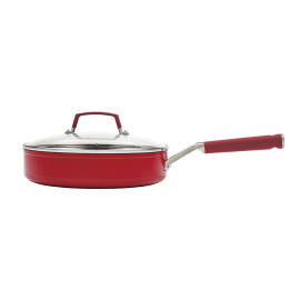 Ninja ZEROSTICK Vivid 26cm Sauté Pan with Lid - C20126UK product photo Side New M