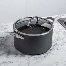 Ninja ZEROSTICK 26cm Stock Pot with Lid C30426UK product photo Side New M
