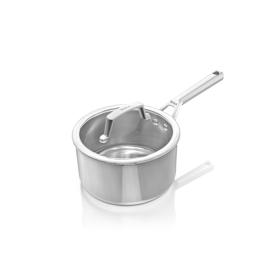 Casserole en acier inoxydable Ninja EverClad de 16 cm avec couvercle C90216EUI photo du produit