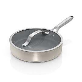 Ninja Ceramic Pro 26cm Sauté Pan – Stone product photo Side New M