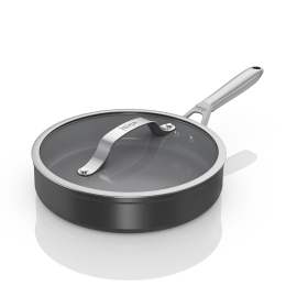 Ninja ZEROSTICK Ceramic Pro 26cm Sauté Pan – Black CW30126UK product photo Side New M