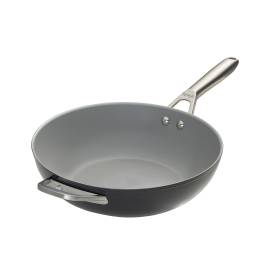 Ninja ZEROSTICK Ceramic Pro 28cm Wok – Black product photo Side New M