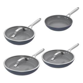 Ninja ZEROSTICK Ceramic - Midnight Blue - 4 Frying Pan Piece Set product photo