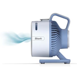 Shark Flex Breeze HydroGo Ventilator mit Sprühnebel - Gletscherblau FA050EUBL Produktbild Side New M