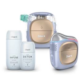 Shark FacialPro Glow Hydro-Gesichtspflegesystem FH320EUPL - Lila Produktbild Side New M