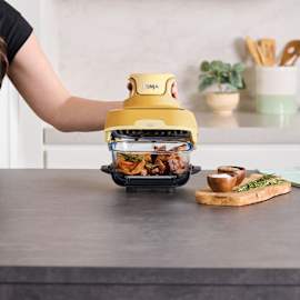 Air Fryer modulaire en verre Ninja CRISPi Gingembre FN101EUGD photo du produit Side New M