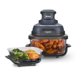 Ninja CRISPi 4-in-1 Tragbare Glas-Heißluftfritteuse Cyber Space - FN101EUGY Produktbild