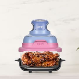 Air Fryer modulaire en verre Ninja CRISPi - Violet et Mauve FN101EUPRMV photo du produit Side New M