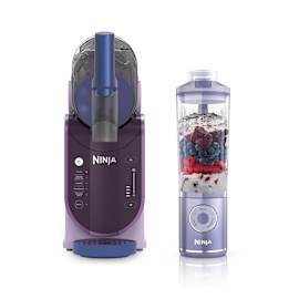 Machine à boissons glacées Ninja SLUSHi & Blender portable sans fil Ninja Blast MAX - Violet photo du produit Side New M