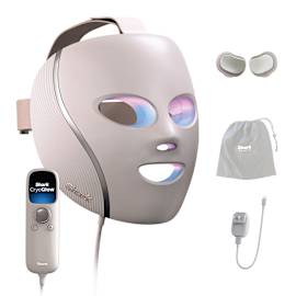 Shark CryoGlow Under-Eye Cooling & LED Anti-Ageing & Blemish Repair Mask FW312UKPK - Pink - Beauty