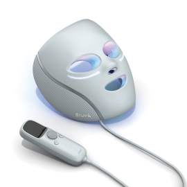 Shark CryoGlow Under-Eye Cooling & LED Anti-Ageing & Blemish Repair Mask FW312UK - Blue Frost - Shark Face 