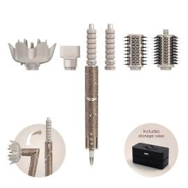 Shark FlexStyle Sparkle – Gold Diamond Limited Edition 5-in-1 Air Styler & Hair Dryer Gift Set HD446JSUK product photo