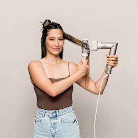 Shark FlexStyle 5-in-1 Haarstyler und -trockner - Stone HD446SLEUREF Produktbild Side New M