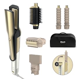 Styler e Asciugacapelli Shark Glam Set 5-in-1 per liscio lucido e onde morbide HD6051SEU product photo Side New M
