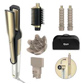 Styler e Asciugacapelli Shark Glam Set 5-in-1 per ricci definiti, onde morbide e liscio perfetto HD6052SEU product photo Side New M