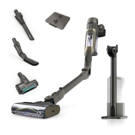 Shark PowerDetect Clean & Empty Cordless Vacuum Cleaner, DuoClean Detect, Reverse Clean, 2L Auto-Empty Base, Anti-Hair Wrap Plus, 70 Min Runtime, Lightweight, Pet & Multi-Surface Tools, Grey photo du produit