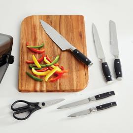 Bloc couteaux avec aiguiseur intégré Ninja Foodi StaySharp – Set de 6 pièces [K32006EU] photo du produit Side New M