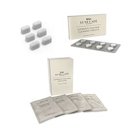 Pack consommables pour machines &agrave; caf&eacute; Ninja Luxe - Filtre &agrave; eau, solution d&eacute;tartrante, tablette de nettoyage photo du produit Side New M