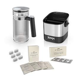 Pack complet avec accessoires et consommables pour machine &agrave; caf&eacute; Ninja Luxe photo du produit Side New M