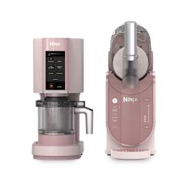 Machine à glace Ninja CREAMi et Machine à boissons glacées Ninja SLUSHi - Rose photo du produit Side New M