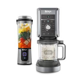 Ninja CREAMi Deluxe 10-en-1 Machine à glace et Blender portable sans fil Ninja Blast photo du produit Side New M