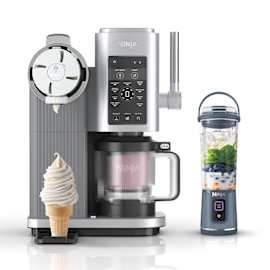 Gelatiera Ninja Swirl by CREAMi e Frullatore portatile Ninja Blast NC701EUBC product photo
