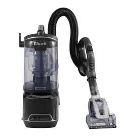 Shark Deluxe Black Anti Hair Wrap Upright Vacuum Cleaner with Lift-Away, Pet Model NZ690UKTDB product photo Side New M