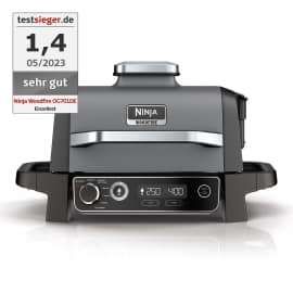 Ninja Woodfire Elektrischer Outdoor Grill & Smoker Refurbished OG701DEREF Produktbild Side New M