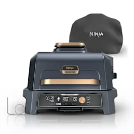 Ninja Woodfire Pro Connect XL Elektrischer Outdoor Grill & Smoker OG901EUBL1 &ndash; Blau Produktbild Side New M
