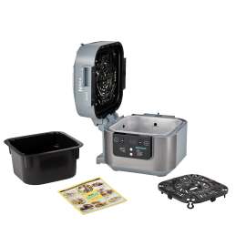 Ninja Speedi 10-en-1 Rapid Cooker & Air Fryer ON400EU Reconditionné | Très bon état photo du produit Side New M