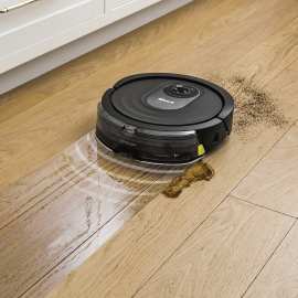 Aspirateur robot laveur Shark RV2001WDEU - anti-emmêlement de cheveux et poils animaux photo du produit Side New M