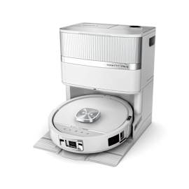 Shark PowerDetect UV Reveal 2-in-1 Saug- und Wischroboter &ndash; Wei&szlig; RV3000XEEUWH Produktbild Side New M