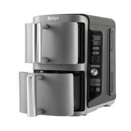 Friteuse sans huile Ninja Double Stack XL 9,5 L Reconditionné SL400EUREFA | Très bon état photo du produit Side New M