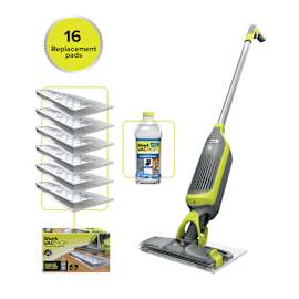 Shark VacMop 2-in-1 Cordless Vacuum Mop with Targeted Spray Complete Kit product photo Side New M