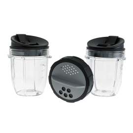 Pack de 2 vasos de 300 ml product photo Side New M