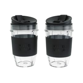 Pack de 2 vasos de 500 ml con bandas de silicona product photo