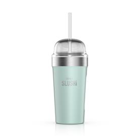 Ninja SLUSHi Insulated Bubble Cup with Lid & Straw – Sea Glass XSKBBLSGEUK product photo Side New M