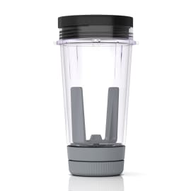 530ml Power-Nutri-Schüssel mit flachem Deckel Produktbild Side New M