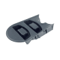 Porta-accessori integrato doppio product photo Side New S