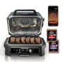 Barbecue électrique et fumoir Ninja Woodfire Pro Connect XL OG901EU photo du produit Side New S