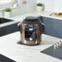 Multicooker 14 in 1 Ninja SmartLid da 7,5 L OL750EUDBCP | Edizione limitata con finiture in rame e accessori in regalo product photo Side New S