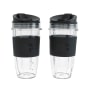 Set de 2 gobelets 650 ml avec manchon en silicone photo du produit