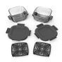 Ninja Crispi TempWare Glass Container 2 Pack (1.4L)​​​ product photo Side New S