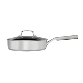 Ninja ZEROSTICK Stainless Steel 26cm Sauté Pan with Lid - C60126UK product photo Side New M