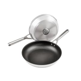 Ninja ZEROSTICK Stainless Steel 2-Piece Frying Pan Set (20cm/26cm) - C62100UK product photo